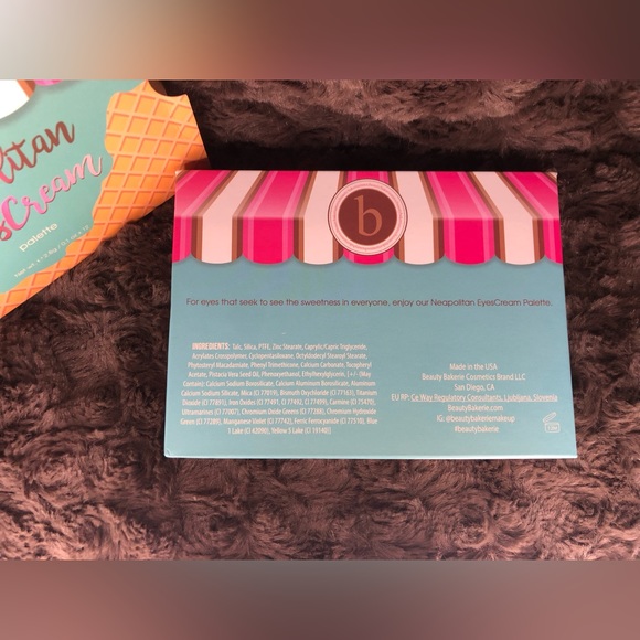 NIB- Beauty Bakerie Neapolitan EyesCream Palette - Picture 4 of 9